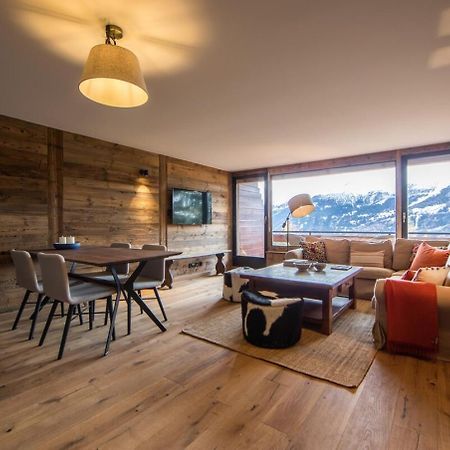 La Ruinette-Stylish 2-Bed With Pool & Gym Access Apartment Verbier Bagian luar foto