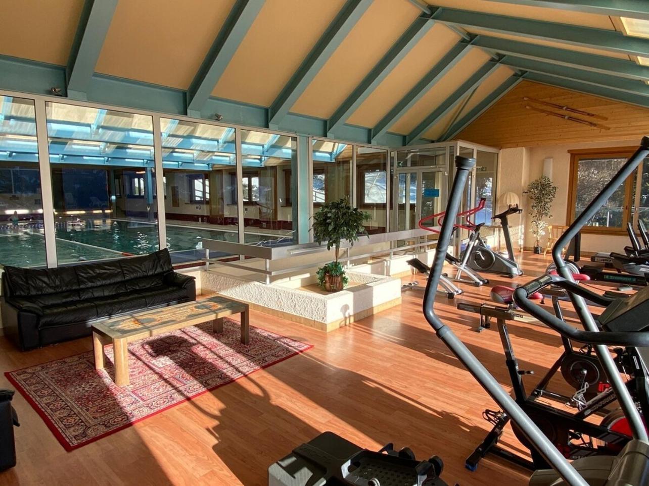 La Ruinette-Stylish 2-Bed With Pool & Gym Access Apartment Verbier Bagian luar foto