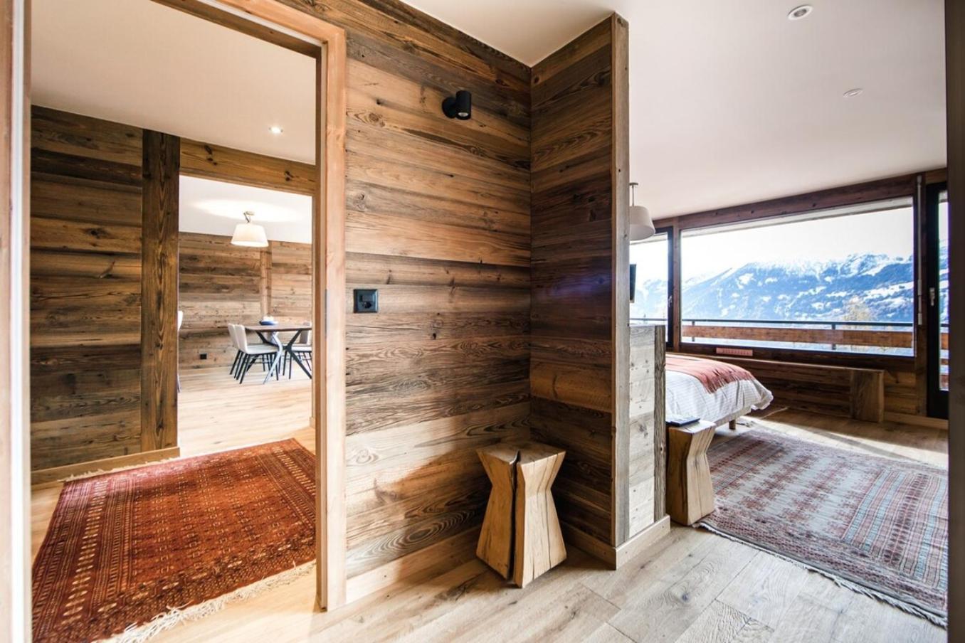 La Ruinette-Stylish 2-Bed With Pool & Gym Access Apartment Verbier Bagian luar foto