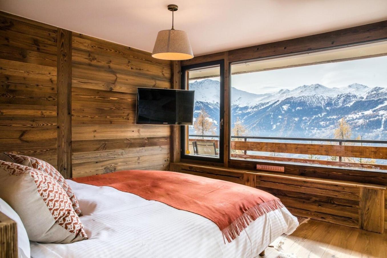 La Ruinette-Stylish 2-Bed With Pool & Gym Access Apartment Verbier Bagian luar foto