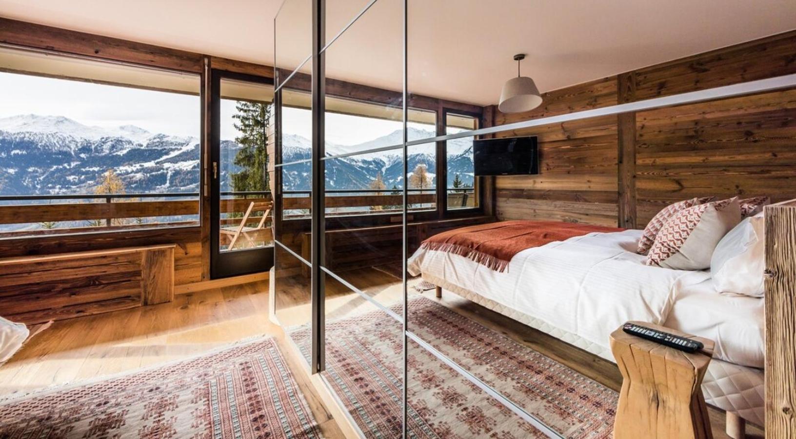 La Ruinette-Stylish 2-Bed With Pool & Gym Access Apartment Verbier Bagian luar foto